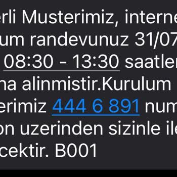 Sürekli Ertelenen Fiber İnternet Randevuları Ve Yetersiz Müşteri Hizmetleri