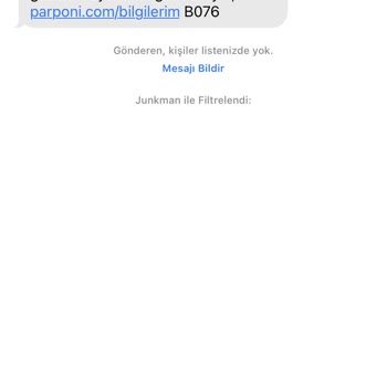 Bilgim Dışında Gelen SMS Ve Kişisel Veri Güvenliği Endişesi