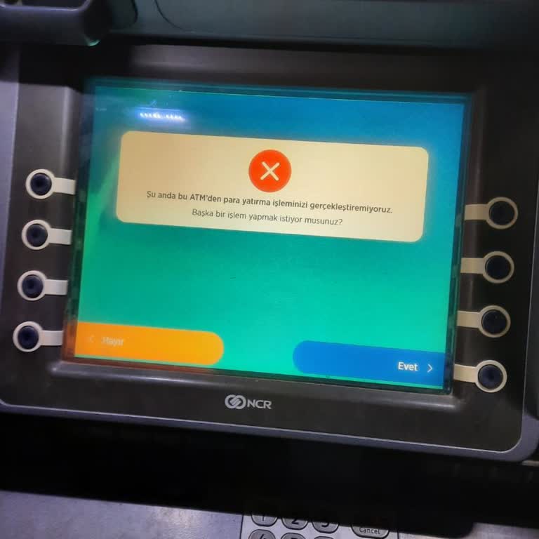 ATM'de Yutulan Paranın Eksik Yatırılması Ve Bilgi Eksikliği