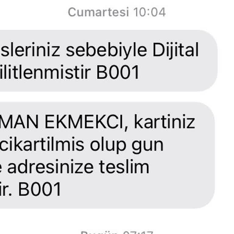 Teslim Edilmeyen Banka Kartı Ve İlgisiz Müşteri Hizmetleri Mağduriyeti