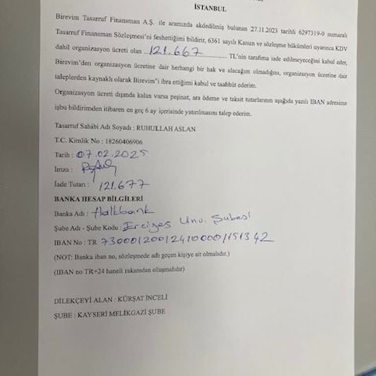 Birevim Sözleşme Feshi Sonrası Ödeme Gecikmesi Ve Mağduriyet