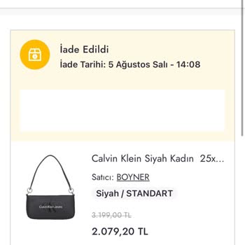 Yanlış Yönlendirme Sonucu İade Edilen Çantamın Mağduriyeti Giderilsin