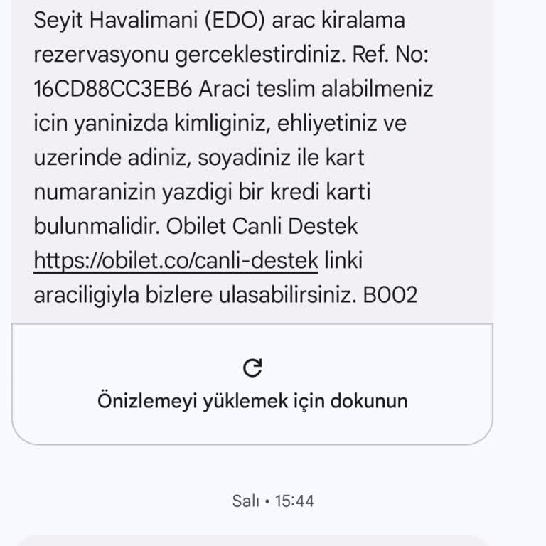 Kredi Limiti Nedeniyle Araç Teslim Edilemedi, Ücret İadesi Talebi