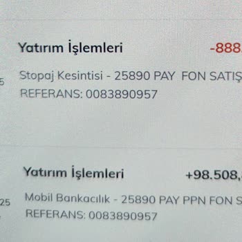 Fon İşleminde Yanlış Stopaj Kesintisi Ve Müşteri Hizmetlerine Ulaşılamıyor