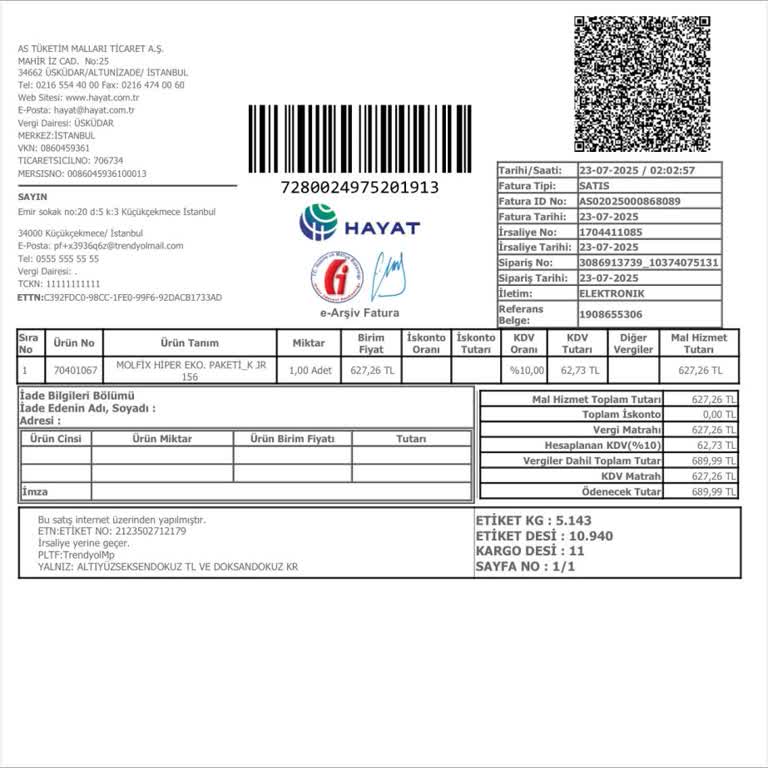 Molfix Bebek Bezinde Kopan Cırt Bantlar Nedeniyle Kullanılamayan Ürün Mağduriyeti