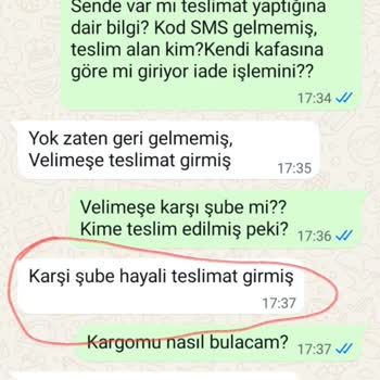 Kargom Kayboldu Aylardır Çözüm Sunulmuyor