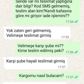 Kargom Kayboldu Aylardır Çözüm Sunulmuyor