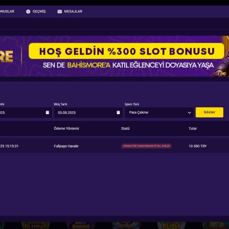 Bahismore Para Çekme Talebim Onaylanmadı Ve Hesap Bakiyem Silindi