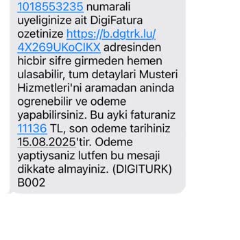 Yıllık Paketim Bitmeden Yüksek Tutarla Otomatik Yenilendi