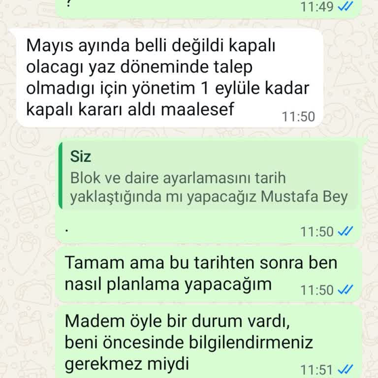 Rezervasyon İptali Bilgisizliği Ve İlgisiz Tesis Yönetimi Mağduriyet Yaşattı