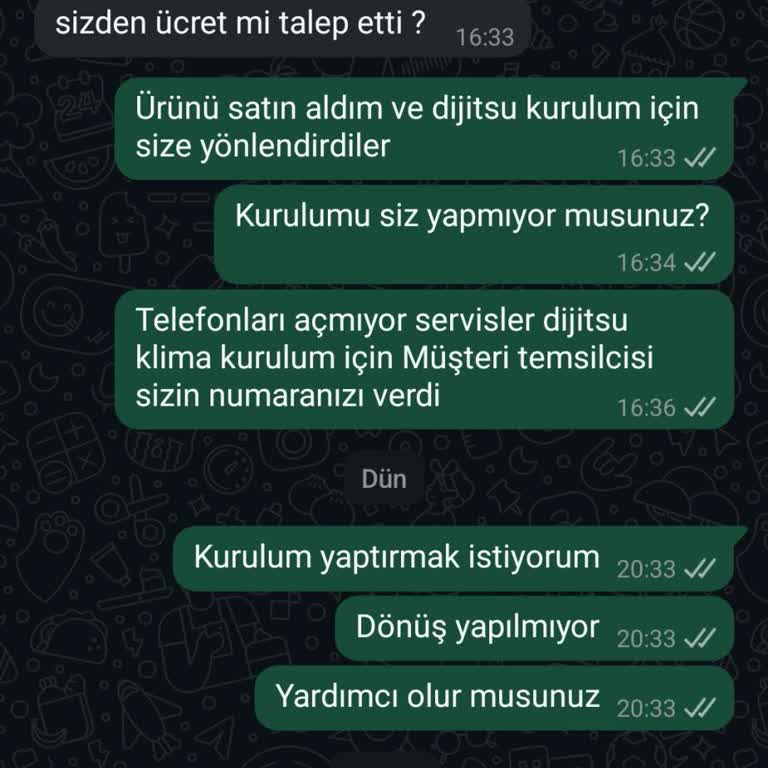 Teknosa’dan Satın Alınan Klimanın Kurulumu İçin Yetkili Servise Ulaşılamıyor, Mağduriyet Devam Ediyor