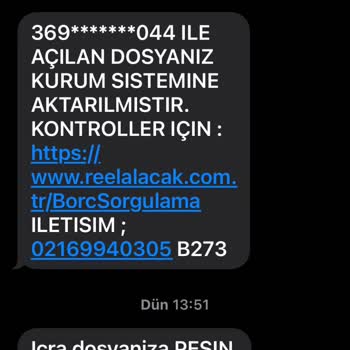 Bana Ait Olmayan Borç İçin Sürekli Aranıp Mesaj Alıyorum