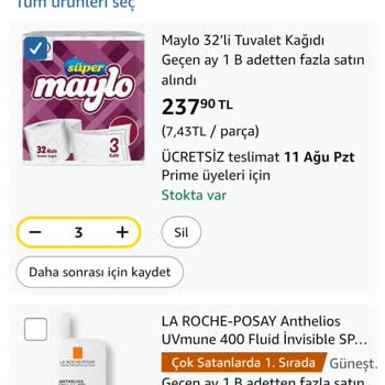 Amazon Prime Sepet İndirimi Ve Sipariş Güvenliği Sorunları