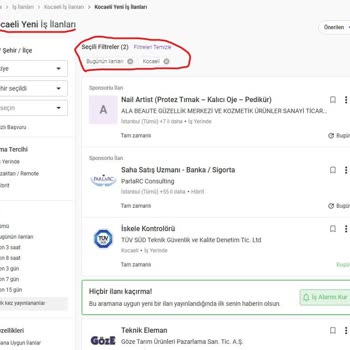 İş İlanlarında Anormal Azalma Ve Teknik Destekten Yetersiz Yanıt
