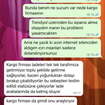 İade Edilen Elbisenin Ücret İadesi Yapılmıyor, Mağduriyetim Giderilmiyor