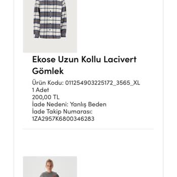 Kargo Firması Tarafından Kaybolan İade Paketim Hakkında