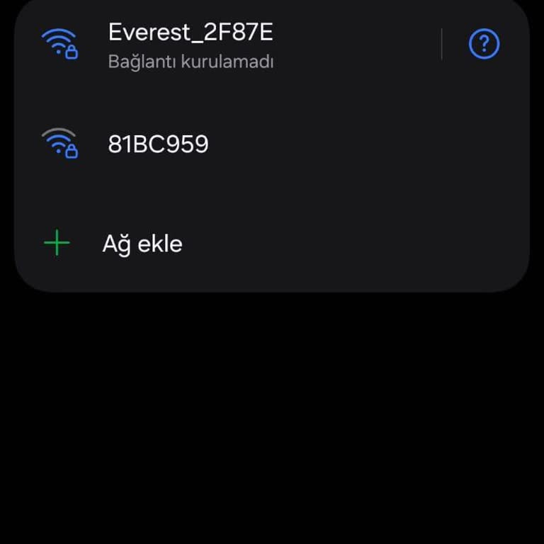 Everest SG V500 Modemde Wi-Fi Bağlantı Kopması Ve Sürekli Reset Sorunu