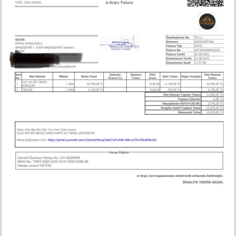 Bulaşık Makinesi Sepetine Fahiş Fiyat Ve İade Talebine Ret