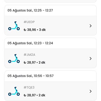 BinBin Scooter’lar Çalışmadı, Ücret İadesi Ve Destek Alamadım