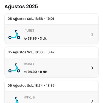 BinBin Scooter’lar Çalışmadı, Ücret İadesi Ve Destek Alamadım