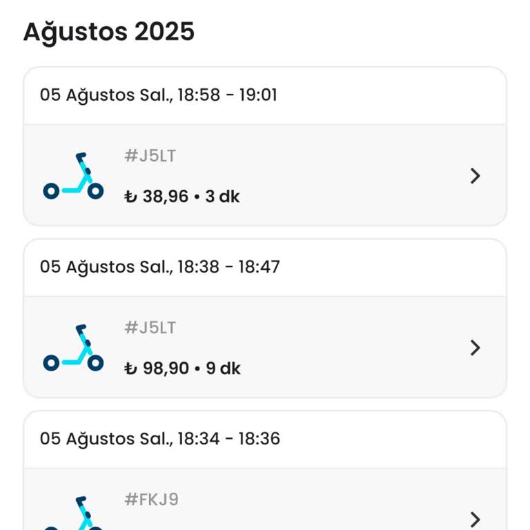 BinBin Scooter’lar Çalışmadı, Ücret İadesi Ve Destek Alamadım