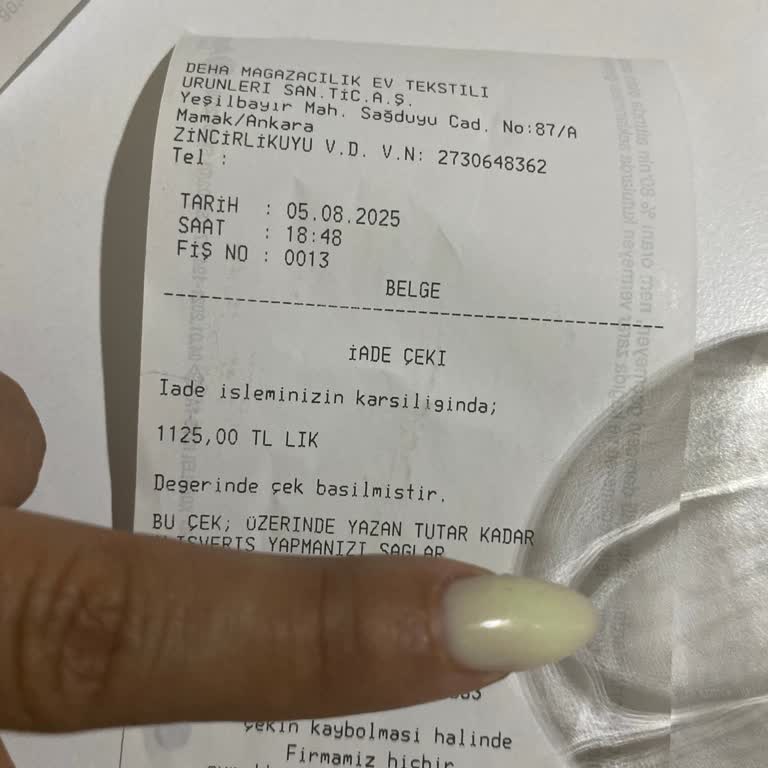 Eksik Ürün Ve Para İadesi Talebine Olumsuz Yaklaşım Mağduriyet Yarattı