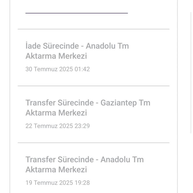 Siparişim Zamanında Teslim Edilmedi, Müşteri Mağduriyeti Giderilmedi