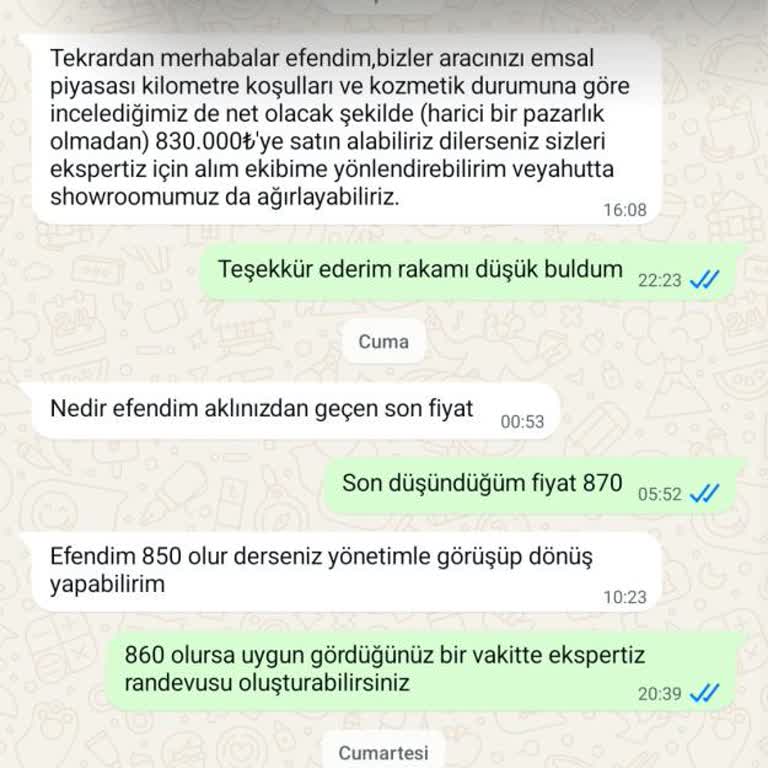 Verilen Fiyat Sözü Tutulmadı, Mağdur Edildim