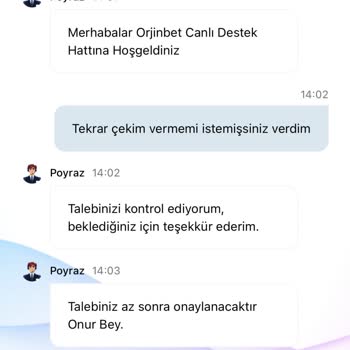 Orjinbet 7 Gündür 50.000 TL Ödememi Yapmıyor, Sürekli Oyalıyor!