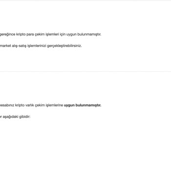 Paribu'nun Keyfi Çekim Kısıtlamaları Ve Yetersiz Destek Süreci