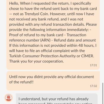 İadem Yapılmadı, Haklarım İhlal Edildi!