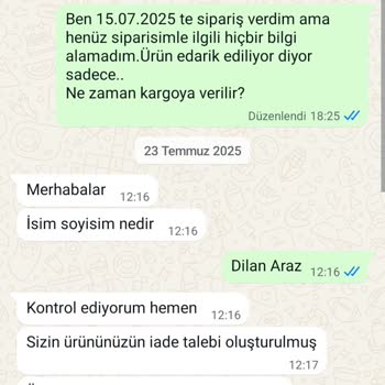 İade Sürecinde Bilgilendirme Eksikliği Ve Geciken Para İadesi Mağduriyeti