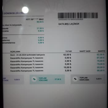 Param Mobil Kartlarda Sürekli Eksik Bakiye Ve Kullanılamayan Para Sorunu