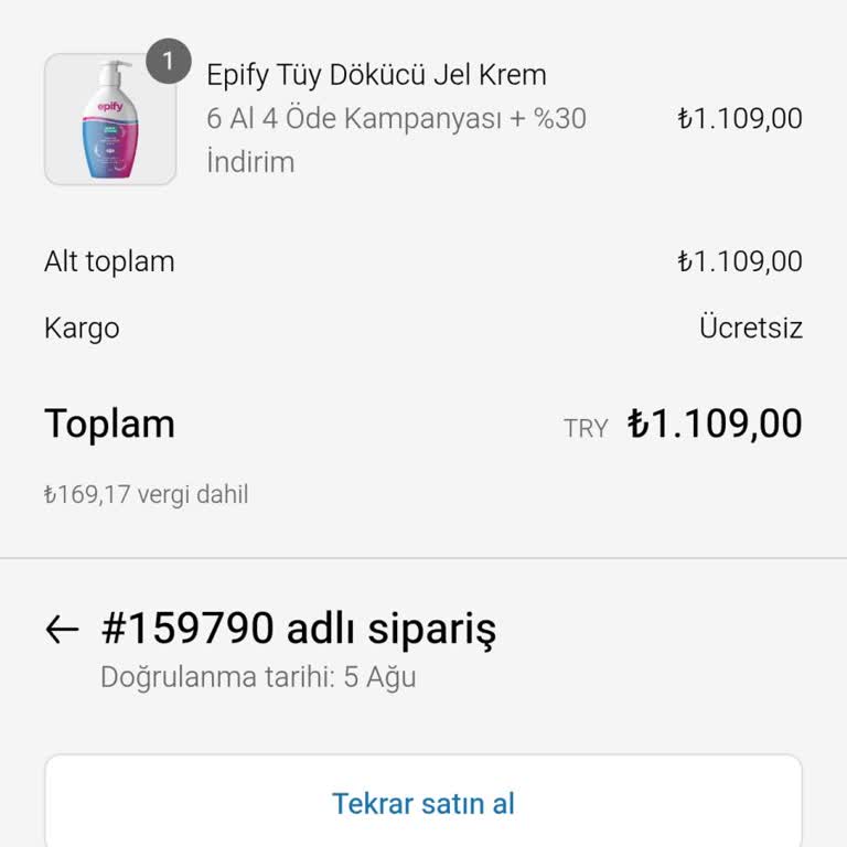 Sipariş İptali Ve Ücret İadesi Talebime Yanıt Alamıyorum