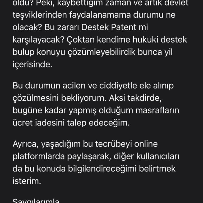 Hizmet Sonrası Yetersiz Takip Ve Bilgilendirme Deneyimi
