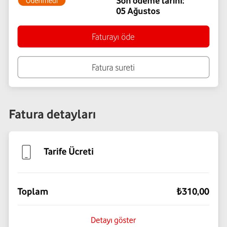 Son Ödeme Günü Geçmeden Ödenen Faturaya Haksız Hat Açtırma Bedeli Yansıtıldı