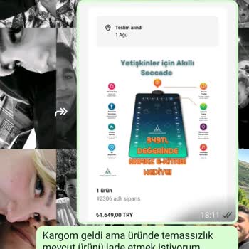 Kusurlu Akıllı Seccade Ve İade Sorunu