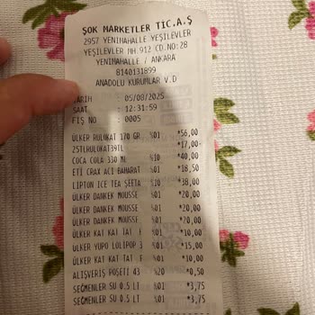 Aldığım Ülker Dankek Mousse İçinde Kurtçuk Buldum, Ulaşamadım