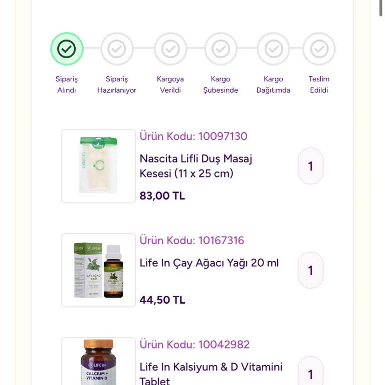 Sipariş İptali Yapılamıyor, Ücret İadesi Bekliyorum