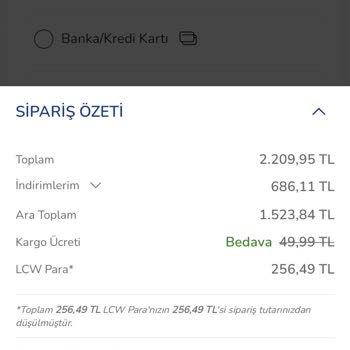 LCW Cüzdanımdaki Param Kayboldu, Alışverişte Kullanamıyorum