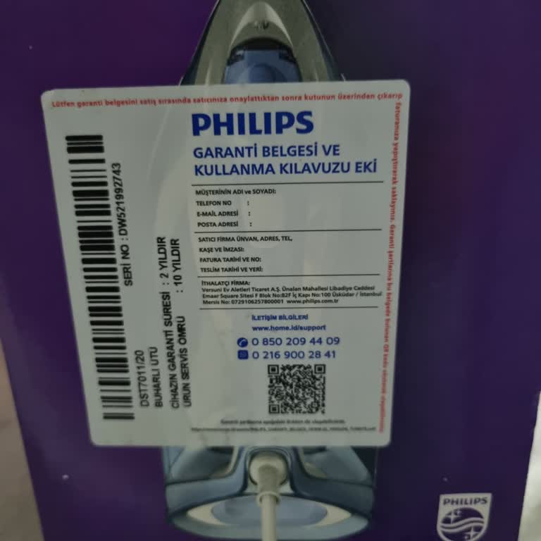 Satın Alınan Ütü İçin Fatura Ve Geçerli Garanti Belgesi Verilmedi