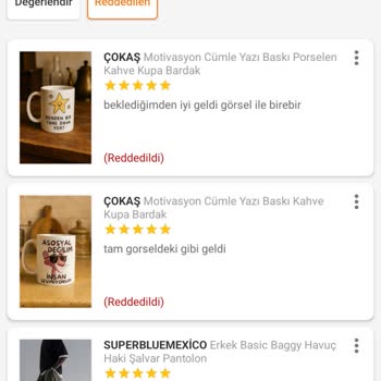 Yorumlarım Sürekli Reddediliyor, Sorunumun Açıklanmasını Ve Çözülmesini İstiyorum