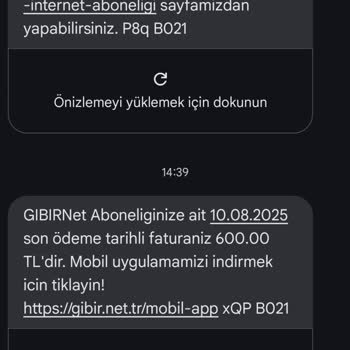 Gıbırnet Ani Ve Yüksek Zamla Müşteri Mağduriyeti