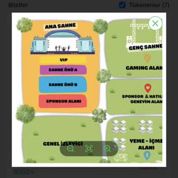 Sahne Önü Biletle Konseri Göremedim