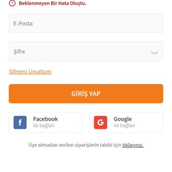 Trendyol Hesabıma Facebook İle Erişemiyorum Eski Bilgilerime Ulaşamıyorum