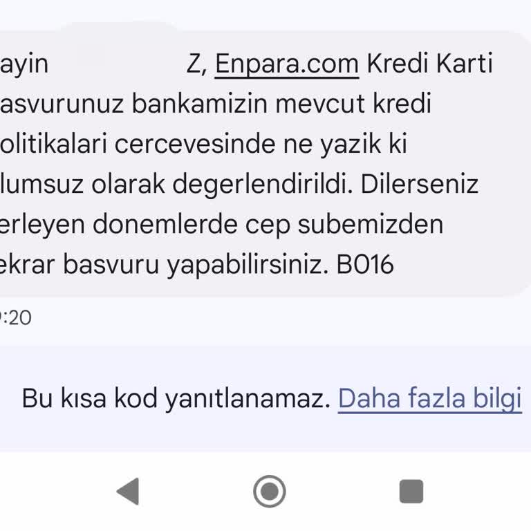 Kredi Kartı Başvurularım Gerekçesiz Reddedildi Nedenini Öğrenmek İstiyorum