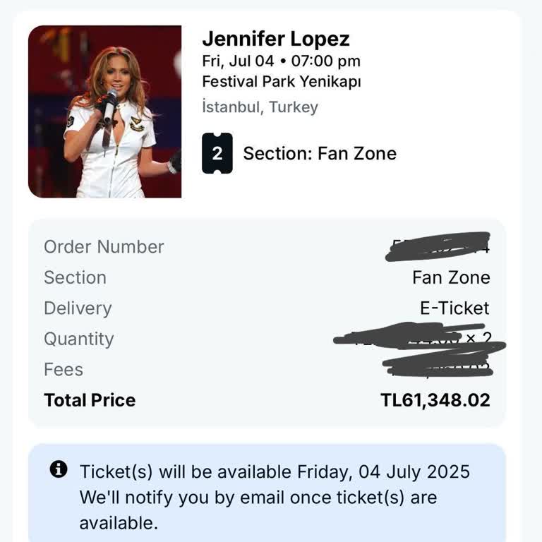 Aldığım Fan Zone Bilet Yerine Daha Ucuz Kategori Bileti Gönderildi