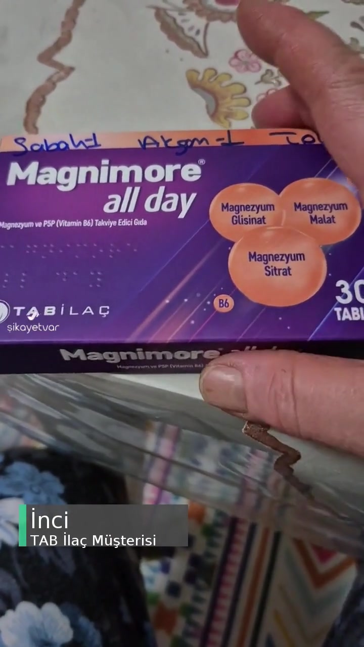 TAB İlaç Magnimore All Day Şikayet! videonun kapak resmi