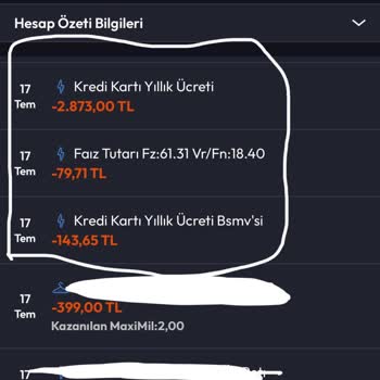 Aidatsız Denilen Kredi Kartından Ücret Kesilmesi Mağduriyet Yarattı