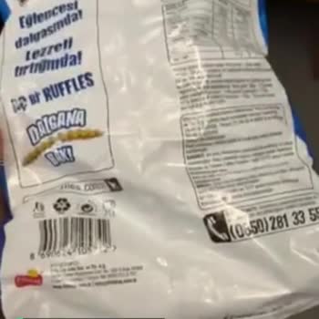 Ruffles Sade Cipste Ağır Bozuk Yağ Kokusu!